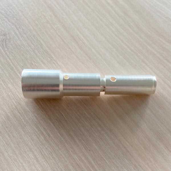 silver-plated copper contact for connector sector