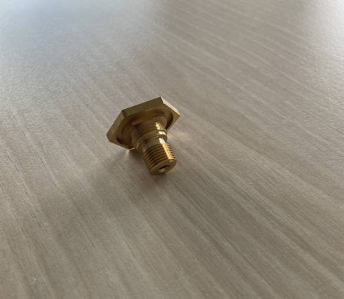 brass nut for the energy sector
